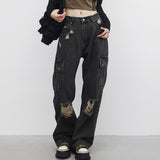 Rito damage pocket pants