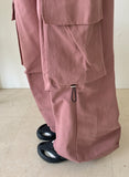 [unisex] Rilkan Summer Banding Wide Cargo Pants