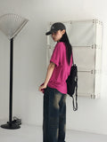 [UNISEX] Tiffen Daily Plain Oversized Fit Short-Sleeved T-shirt