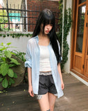 Awning Flower Roll-up Shorts