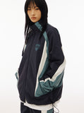 Color Block 93 Sporty Zip-Up Jacket