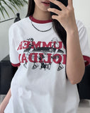 Holiday Ringer short-sleeve T-shirt