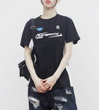 Panian Color Matching Lettering T-Shirt