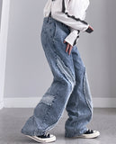 Snitch Curb Stone Wide Denim