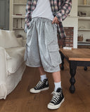 Cozy Cargo Bermuda Pants