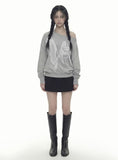 HALO One-Shoulder Sweatshirt