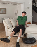 Roan Summer Linen Half Knit Cardigan