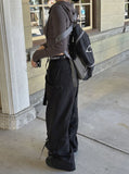 Strap Nylon Cargo Pants