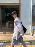 Summer thin wind hood jacket