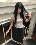 Bonir Side Shirring Short Sleeve T-shirt