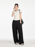 W Basic Ringer T-shirt