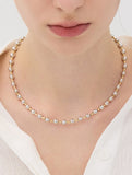 H Edition (C) Orbit Line Ball Necklace