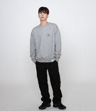 Line Flower Dot Logo Smile Sweatshirt