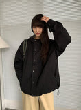 [unisex] Caranne Color Matching Hood Bomber Jacket