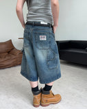 Elto Patch Carpenter Bermuda Pants