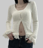 Vuan Fringe Cardigan