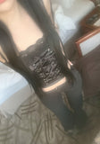 Shadow Corset Lace Top