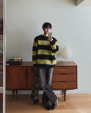 Ellic Brush Striped Knit