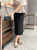 Jed-in Drape Chiffon Peplum Blouse