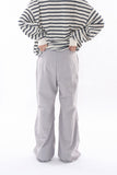 Volt string loose parachute pants