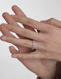 Essence Silver (W) Eclat Eternity Ring