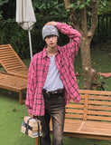 Aki Pigment Check Shirt
