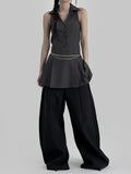 Surren Stripe Collar One Piece