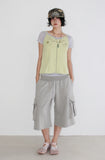 PIGMENT FOLD BERMUDA PANTS
