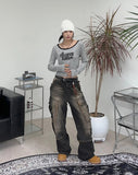 Decan vintage cargo denim pants