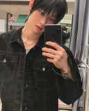 Io Velvet Denim Jacket