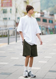 Dense Collar Short T-shirt