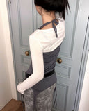 Duri Three-Way Halterneck Skirt Sleeveless