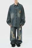 Smoke Siwa Denim Shirt