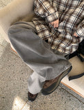 [unisex] Milzen washed corduroy wide pants