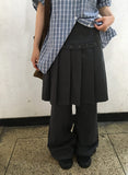 Hika Layered Skirt Pants