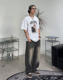 Ianen Cat Short-Sleeved T-Shirt