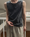 Dust Pigment Henley Sleeveless