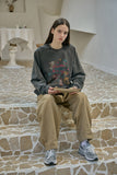 Happy Callie Raglan Pigment Sweatshirt
