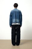 TRICEPS BIKER DENIM JACKET