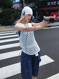 NET SUMMER SLEEVELESS NT