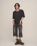 [MADE] Silket U-neck shorts-sleeve T