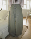 Haven Back Corset Balloon Wide Pants
