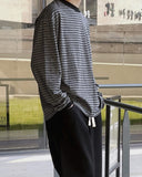 Yatai Stripe Overfit Long Sleeve T-Shirt
