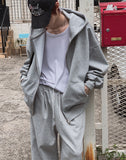 Jet Overfit Pile Hood Zip-Up