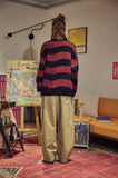 Wave Brush Stripe Sweater