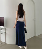 Halterneck Sexy Ribbed Crop Sleeveless
