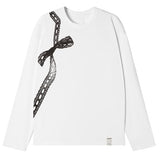 RIBBON SIDE Long Sleeve T-Shirt