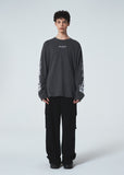 HEM BUTTON UTILITY CARGO SWEATPANTS