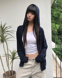 Gyuni See-through Hood Zip-Up