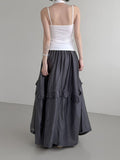 Illif Ruffle Scarf Sleeveless